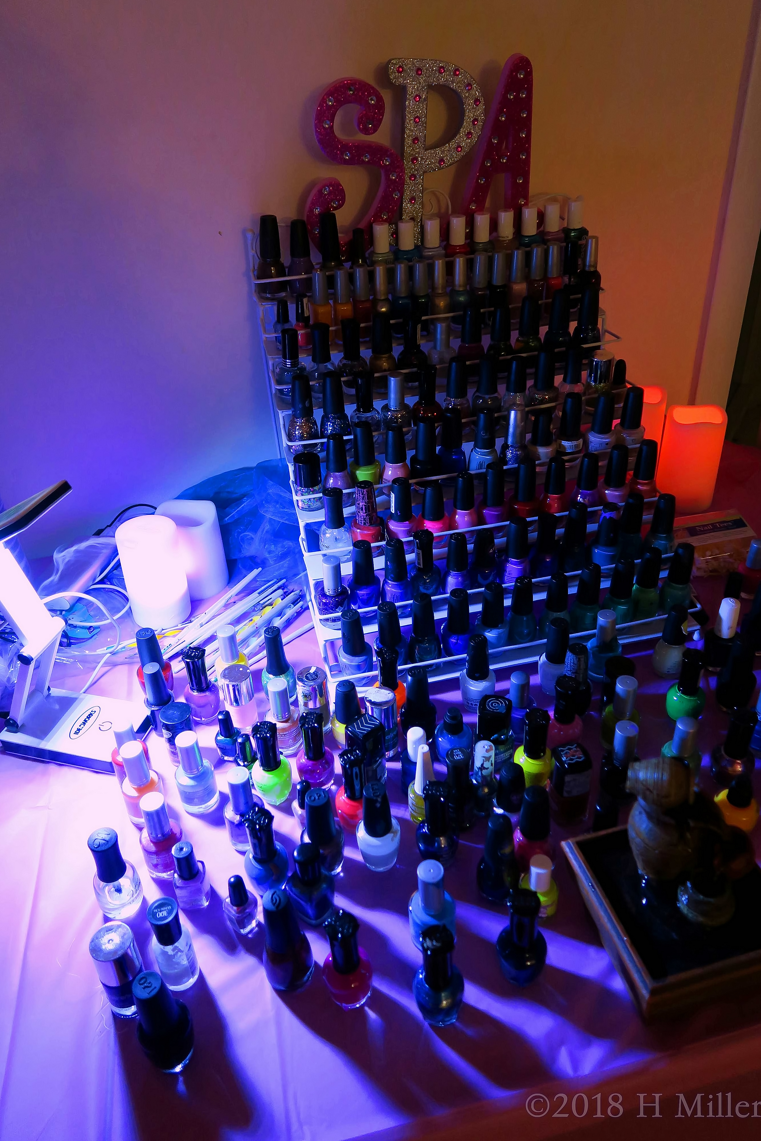 Purple Lighting Is Cool! Nail Color Collection Purple Lighting Is Cool! Nail Color Collection