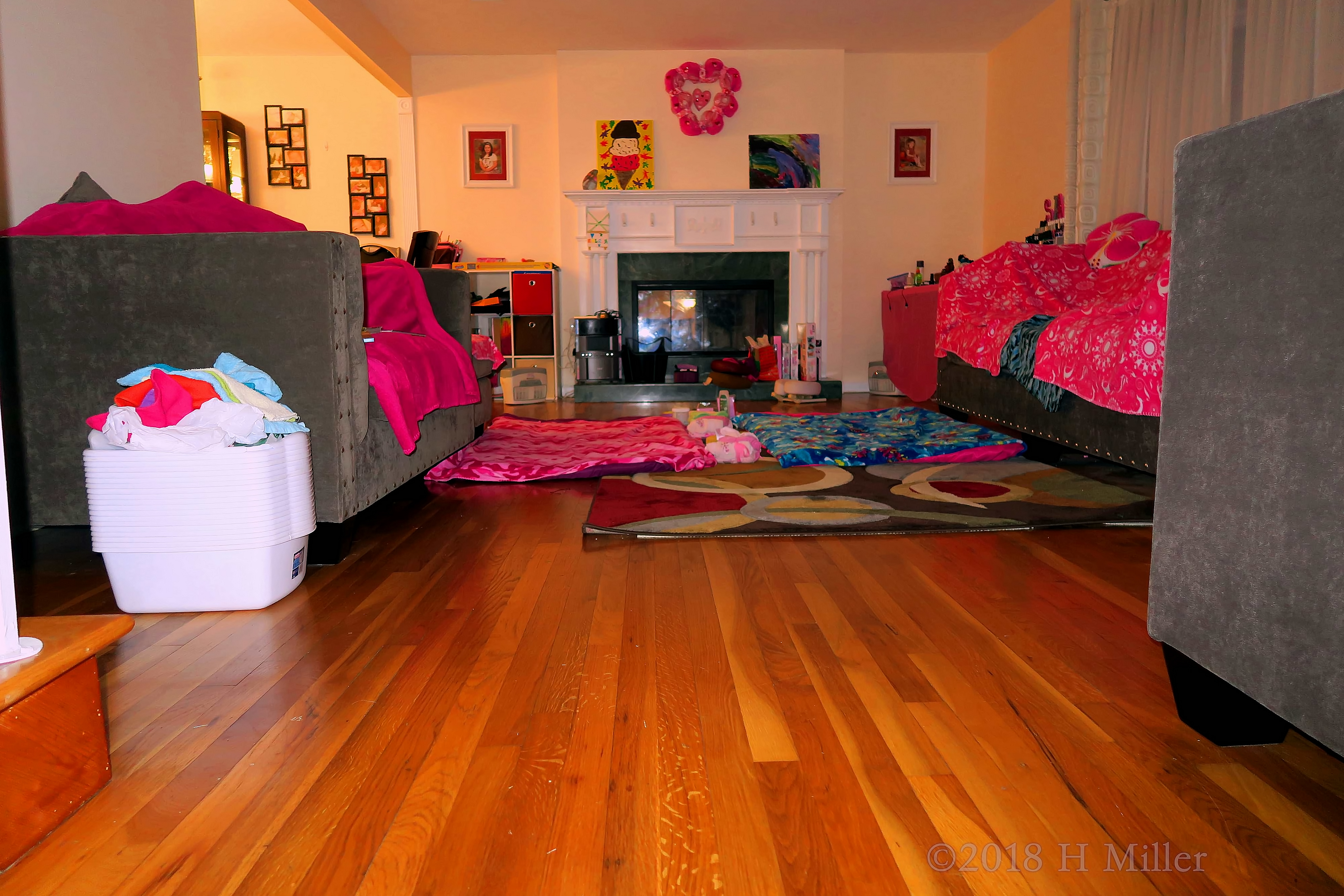 Wood You Like To See The Setup! Kids Spa Party Setup Wood You Like To See The Setup! Kids Spa Party Setup