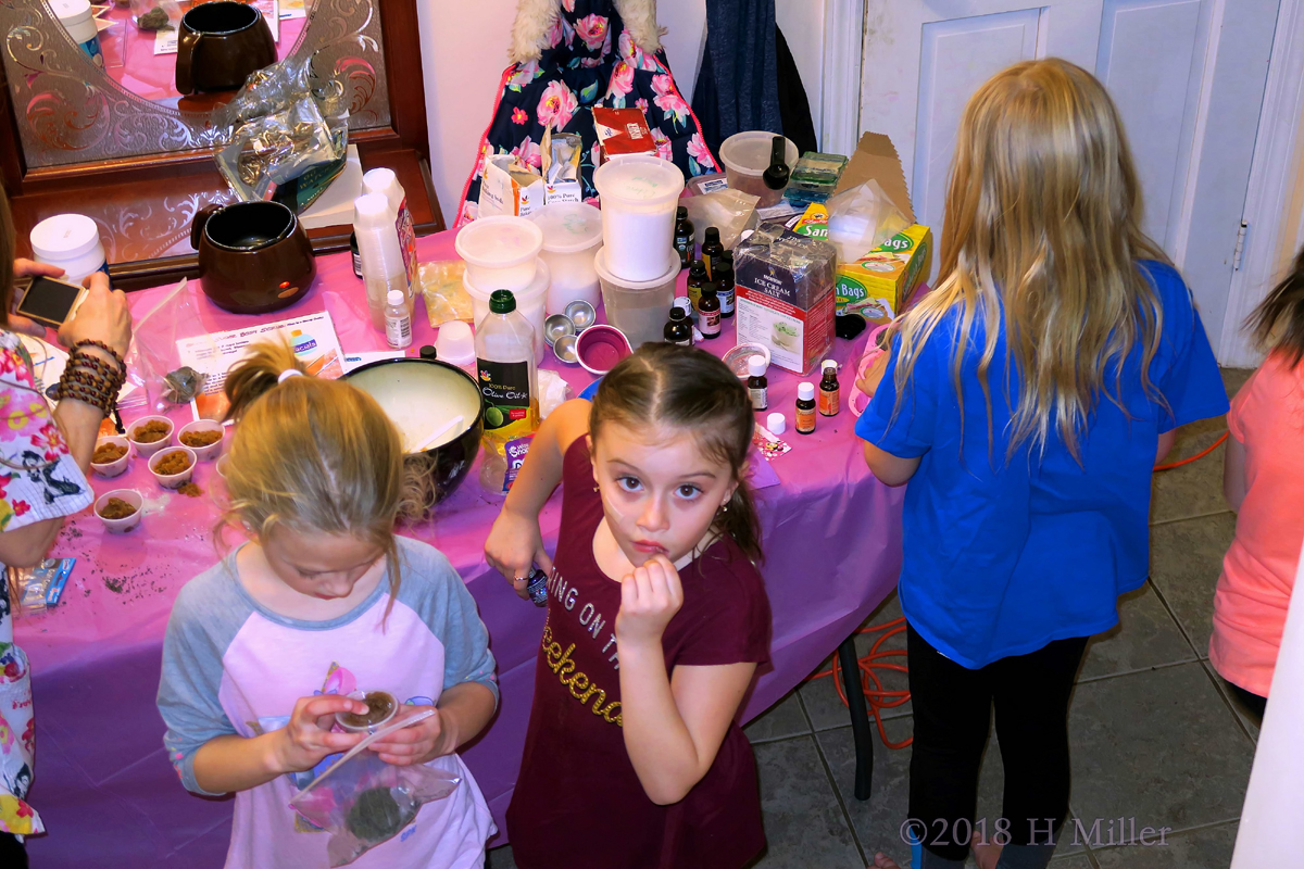 Party Guests Gather Around The Kids Craft Table! 