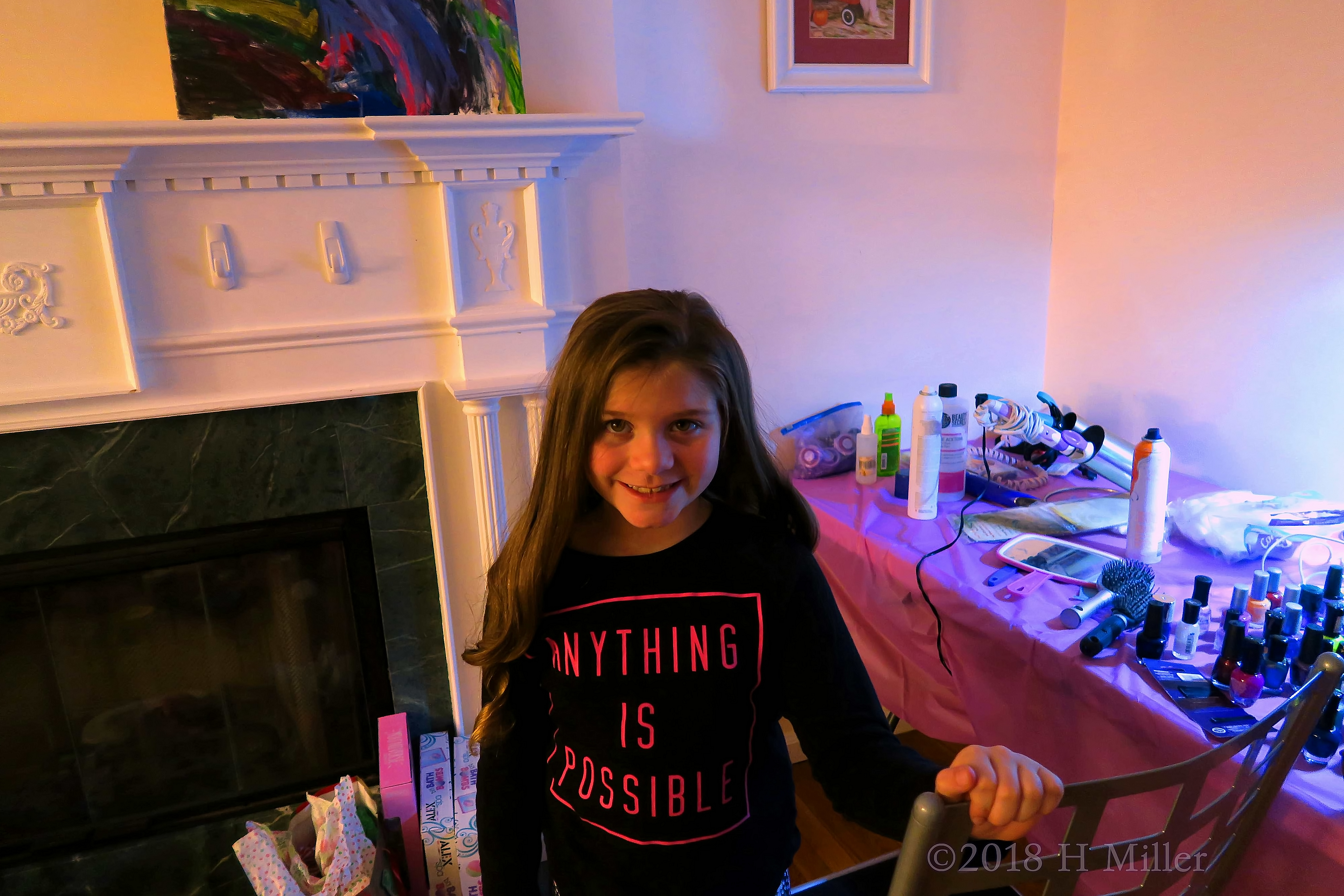 Anything Is Possible! Party Guest Showing Off Kids Hairstyle! Anything Is Possible! Party Guest Showing Off Kids Hairstyle!