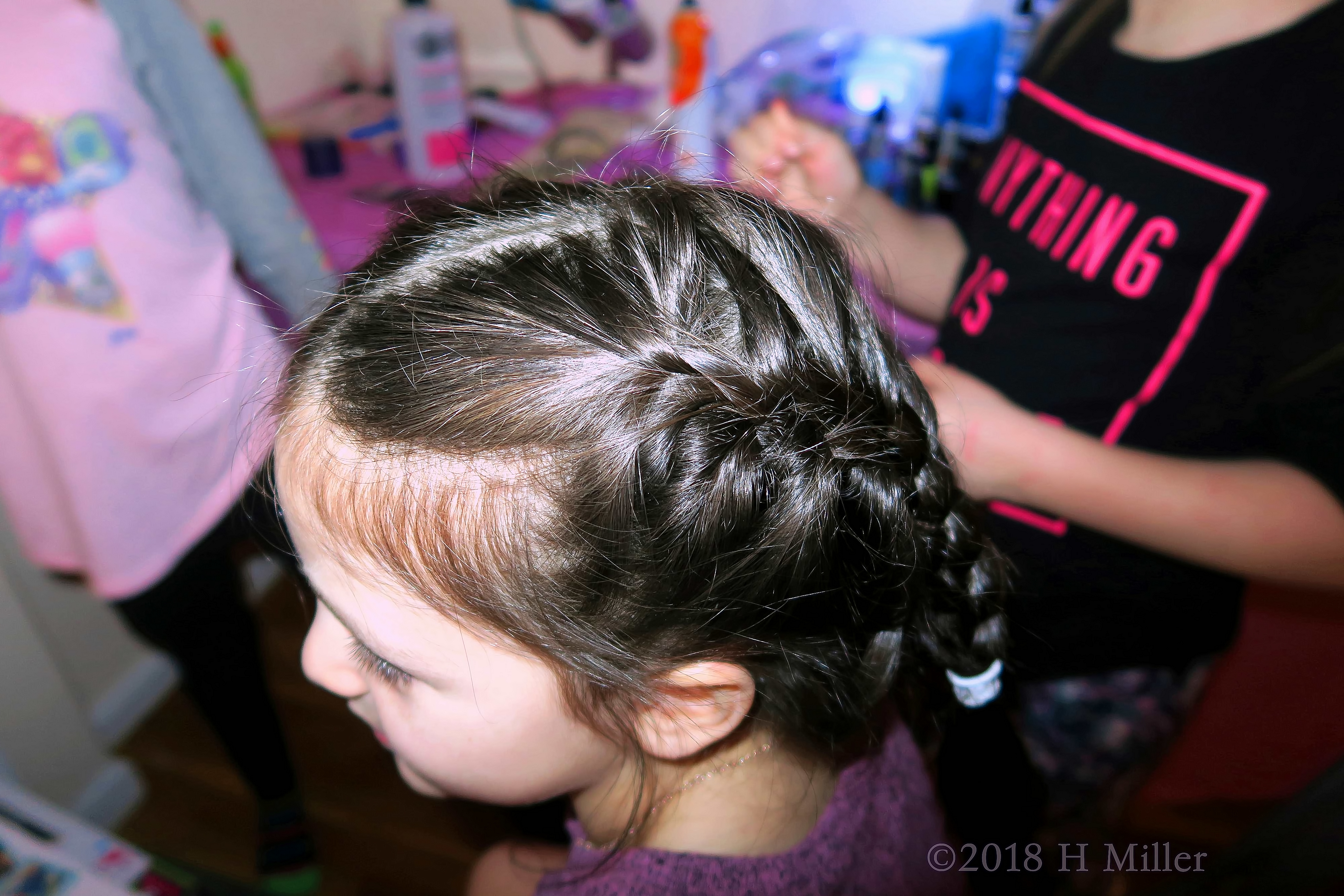 Braids And Bonding! Girls Chat Over Dutch French Braids Kids Hairstyles!