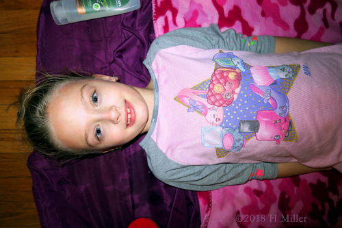 Party Guest Posing At The Kids Day Spa! Party Guest Posing At The Kids Day Spa!