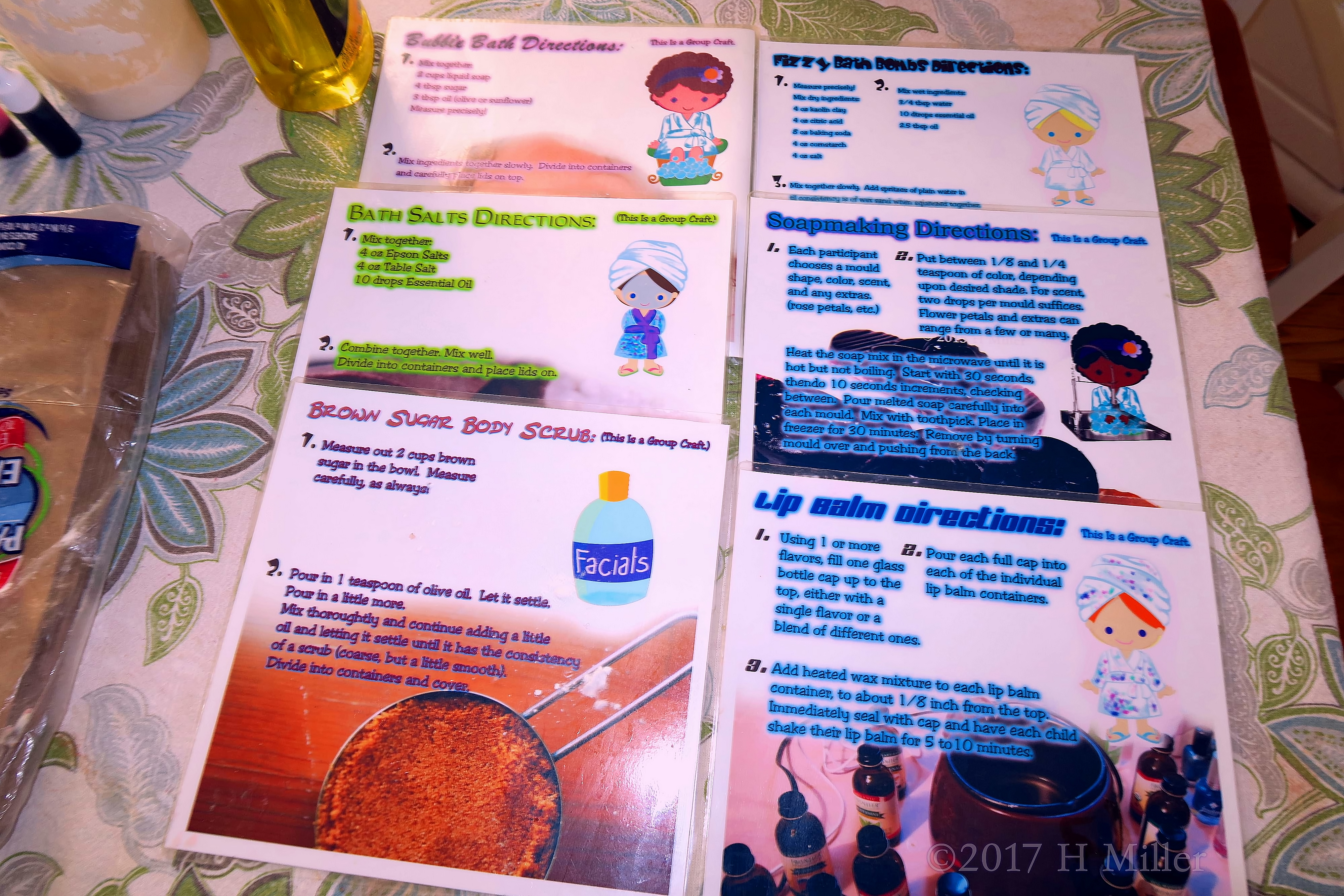 Easy Kids Craft Instructions For The Girls Spa Party Easy Kids Craft Instructions For The Girls Spa Party