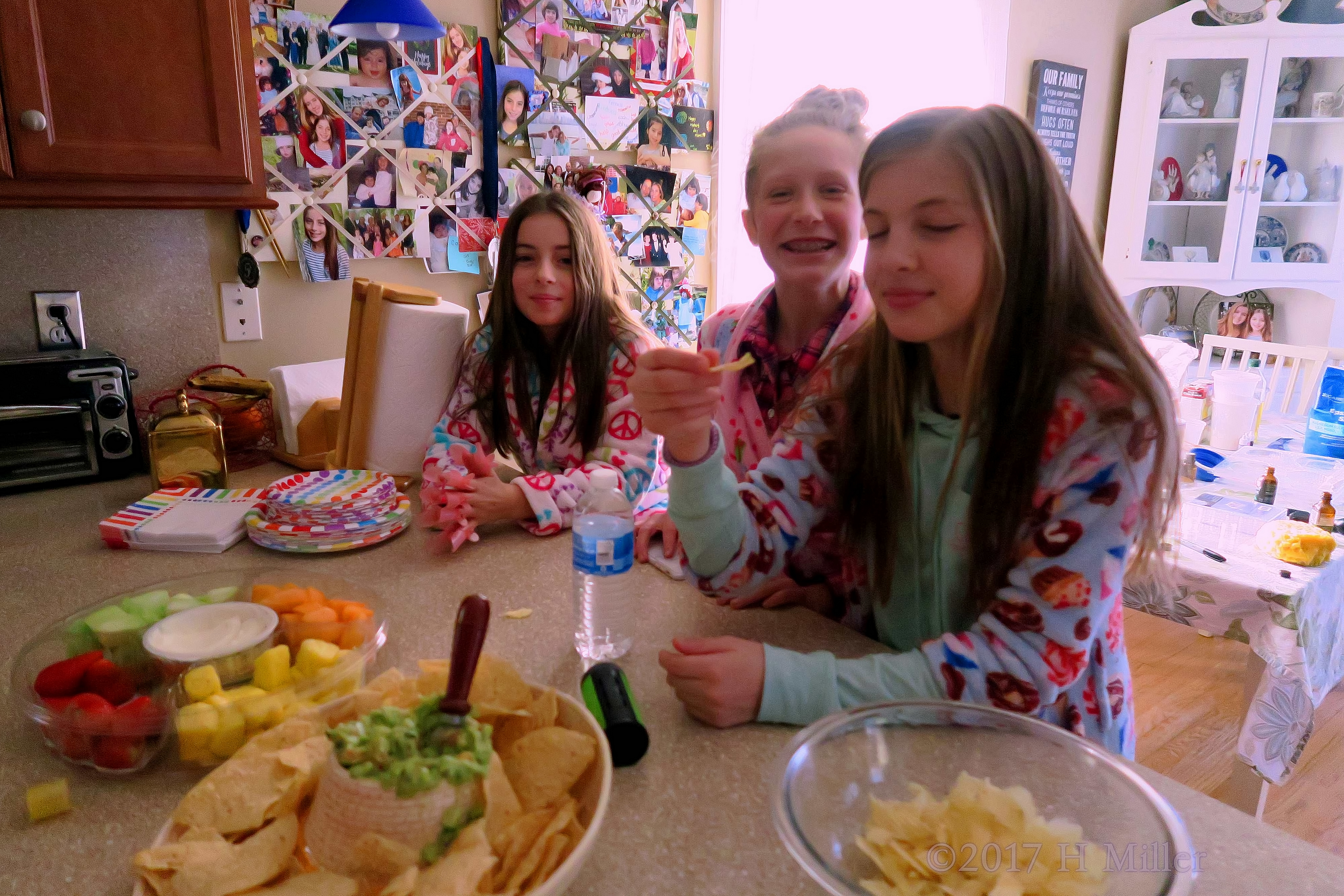 Party Guests Are Tasting Yummy Snacks 4