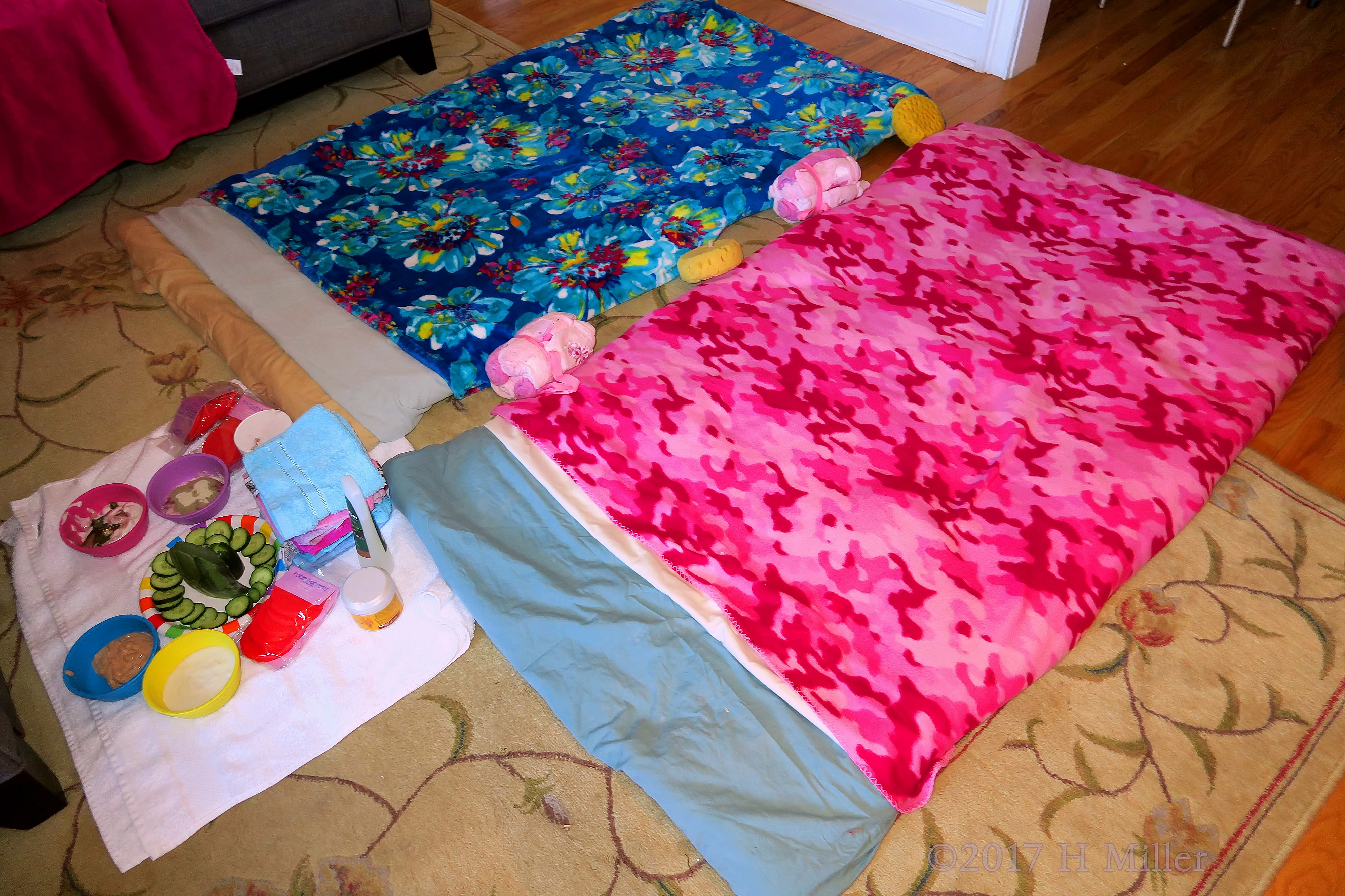 The Mini Facial For Girls Area Is Ready The Mini Facial For Girls Area Is Ready