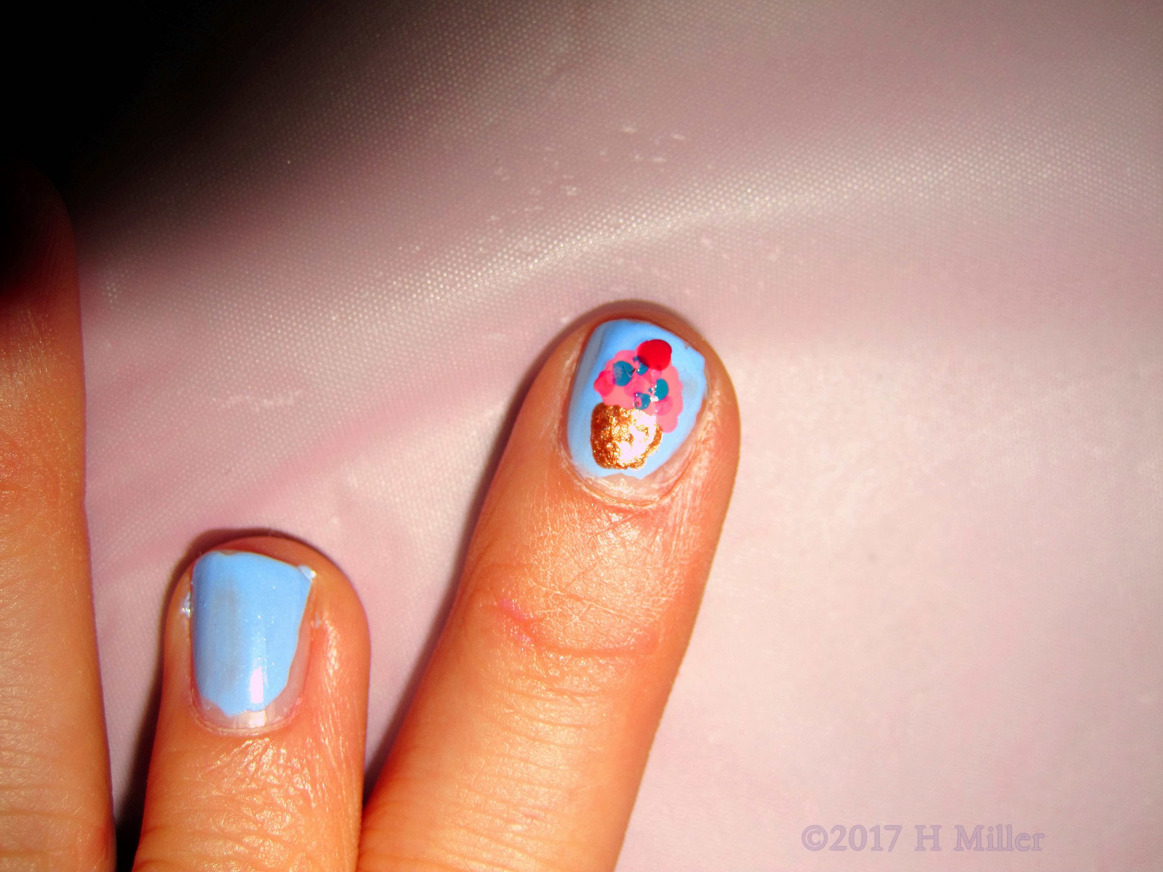 Yummy Cupcake Kids Nail Design! Yummy Cupcake Kids Nail Design!