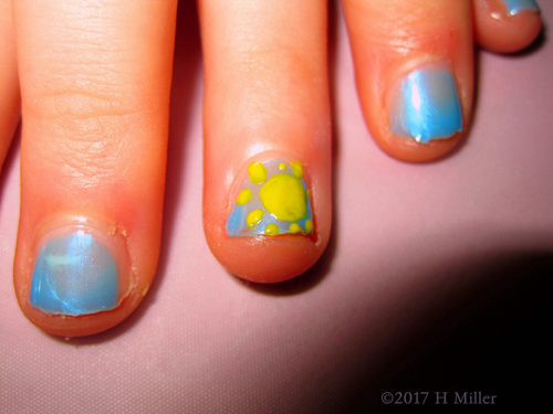 Find Where The Bright Sun Is! Cool Kids Nail Art At The Spa For Girls!