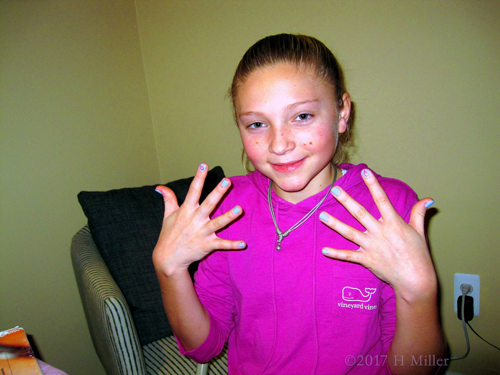 Hey Look At My Cute Kids Manicure! Hey Look At My Cute Kids Manicure!