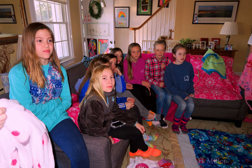 Party Guests Are Waiting For Their Friends Party Guests Are Waiting For Their Friends