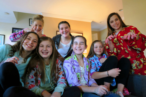 Party Guests Smile At The Spa Birthday Party Party Guests Smile At The Spa Birthday Party