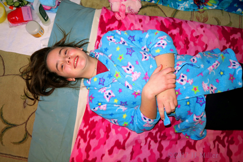 She Is Excited To Start Her Girls Facial! She Is Excited To Start Her Girls Facial!