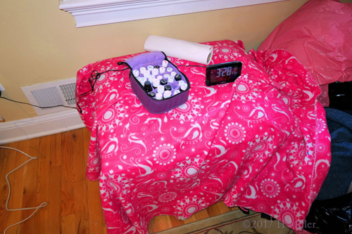 The Spa Decor At The Girls Spa Birthday Party! The Spa Decor At The Girls Spa Birthday Party!