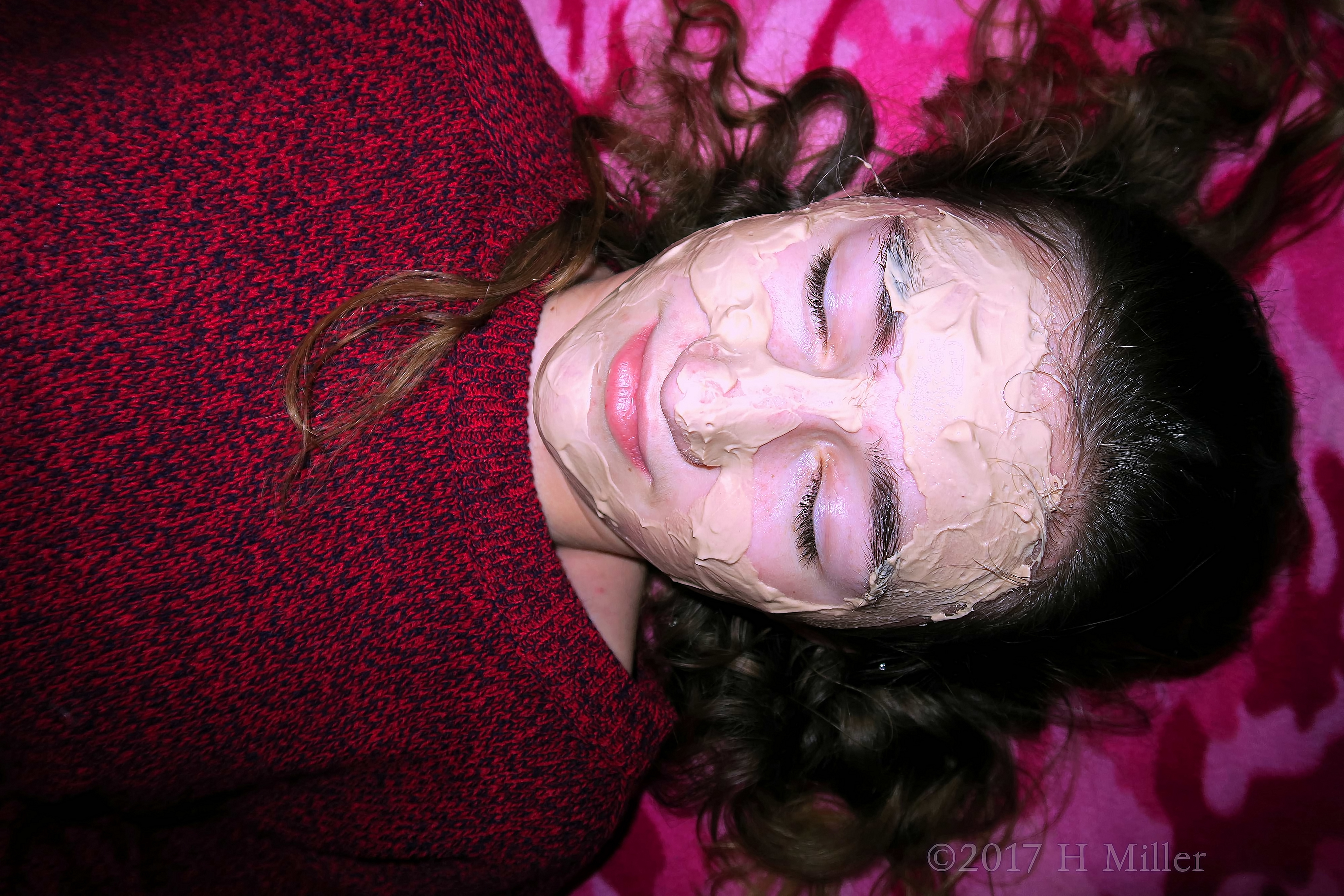 She Has Received A Healthy Soothing Girls Facial And Is Ready To Relax! 4 She Has Received A Healthy Soothing Girls Facial And Is Ready To Relax! 4