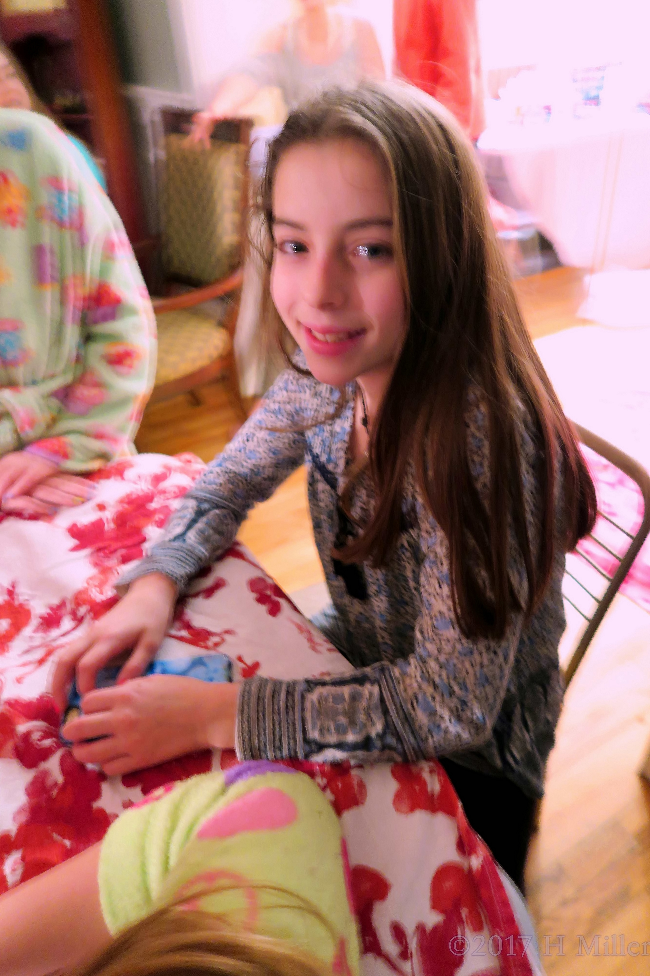 The Birthday Girl Is Smiling The Birthday Girl Is Smiling