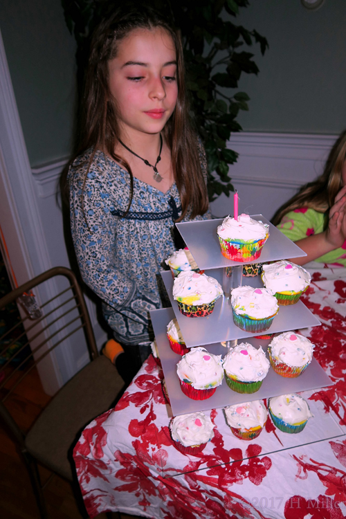 Birthday Girl With The Cupcakes