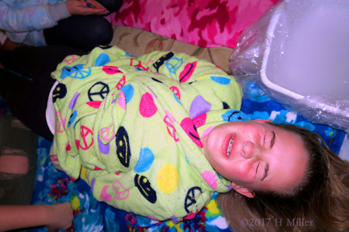 Exciting Moment Before The Kids Facial Starts Exciting Moment Before The Kids Facial Starts