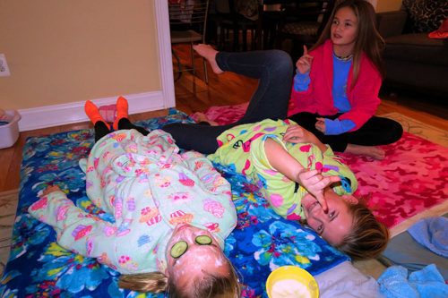 Hey Look The Camera Is Here! And Her Kids Facial Is About To Start! Hey Look The Camera Is Here! And Her Kids Facial Is About To Start!