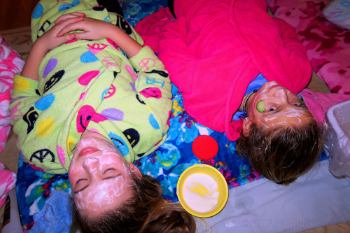 Two Friends Are Having Facials For Girls Together! Two Friends Are Having Facials For Girls Together!