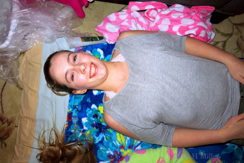 What A Happy Smile Before Girls Facials! What A Happy Smile Before Girls Facials!