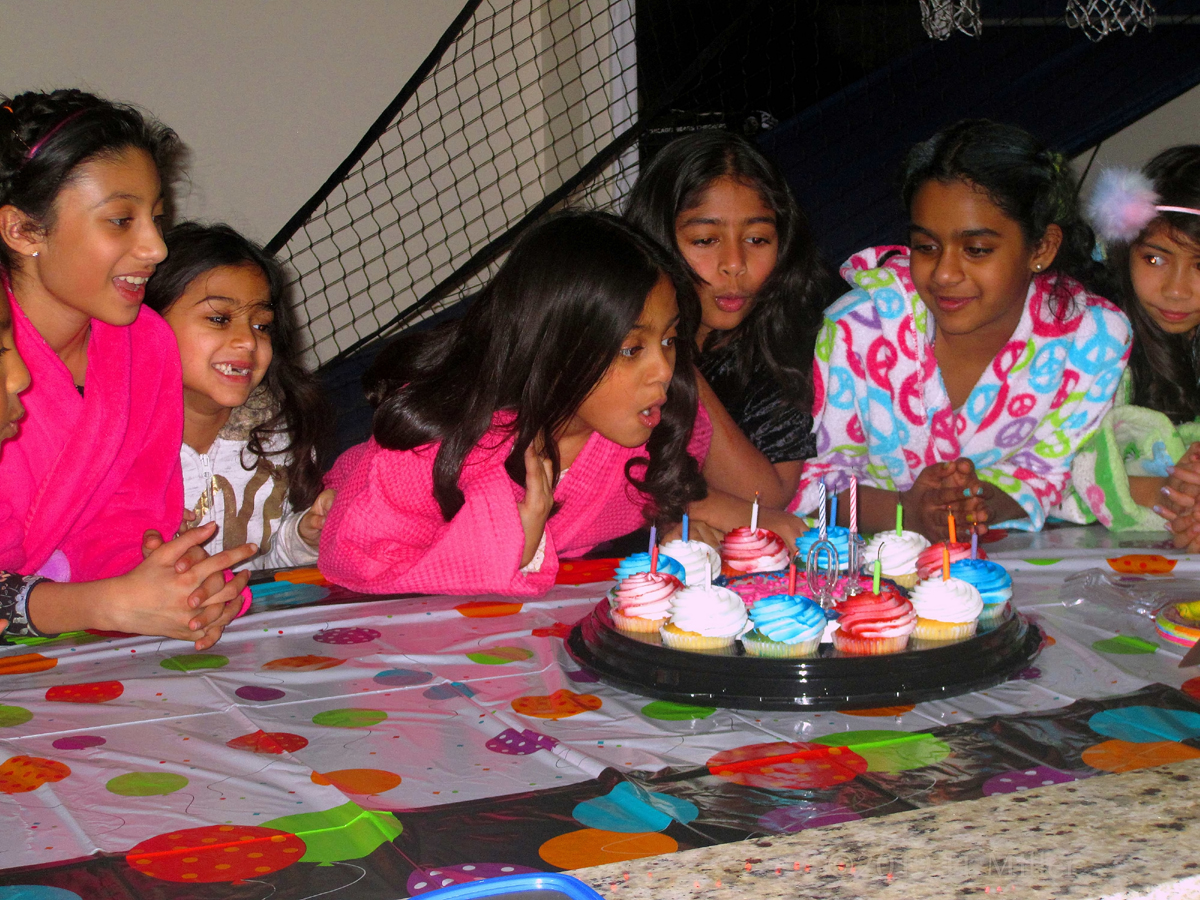 Kayla's 10th Spa Birthday Party In Home 