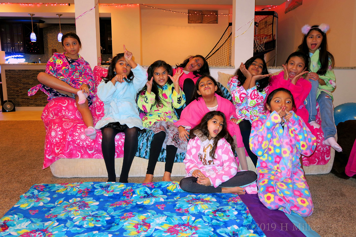 Kayla's 10th Spa Birthday Party In Home 