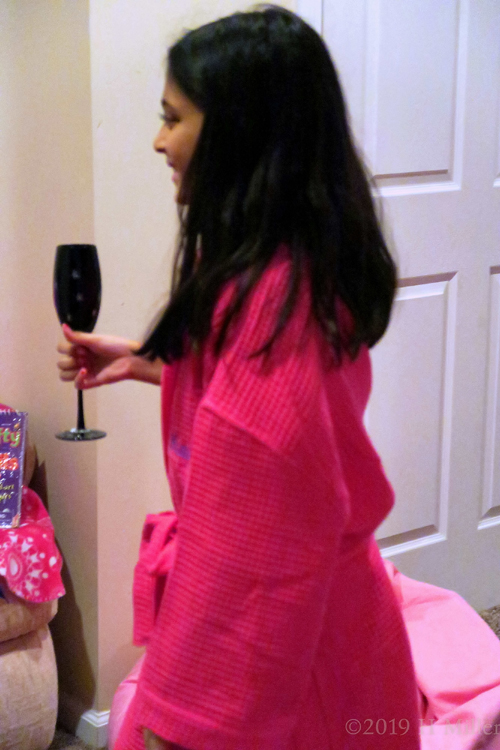 Kayla's 10th Spa Birthday Party In Home 