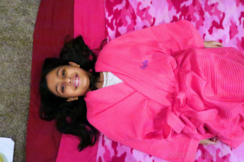 Kayla's 10th Spa Birthday Party In Home 