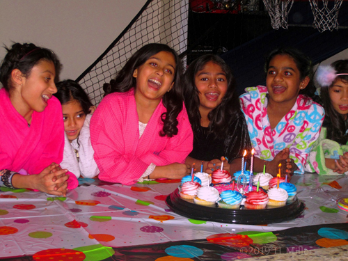 Kayla's 10th Spa Birthday Party In Home