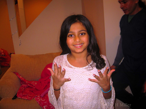 Kayla's 10th Spa Birthday Party In Home