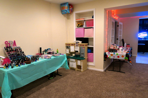 Kayla's 10th Spa Birthday Party In Home