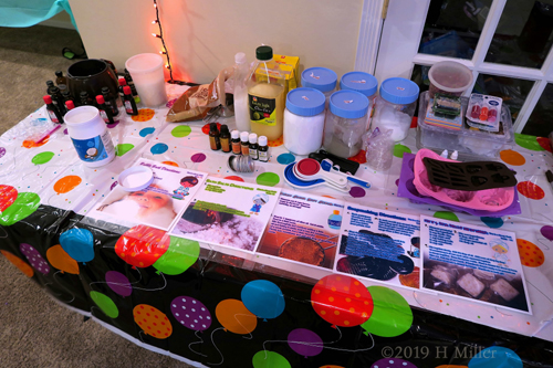 Kayla's 10th Spa Birthday Party In Home