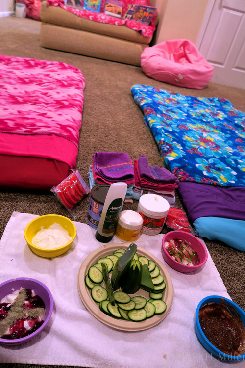 Kayla's 10th Spa Birthday Party In Home