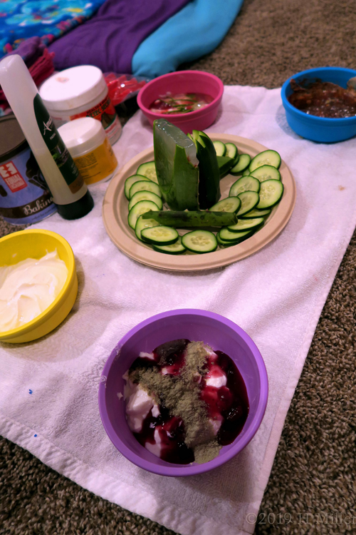 Kayla's 10th Spa Birthday Party In Home