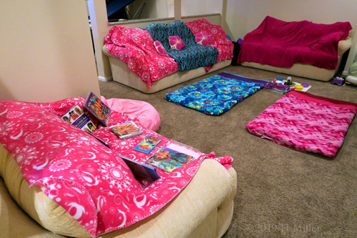 Kayla's 10th Spa Birthday Party In Home