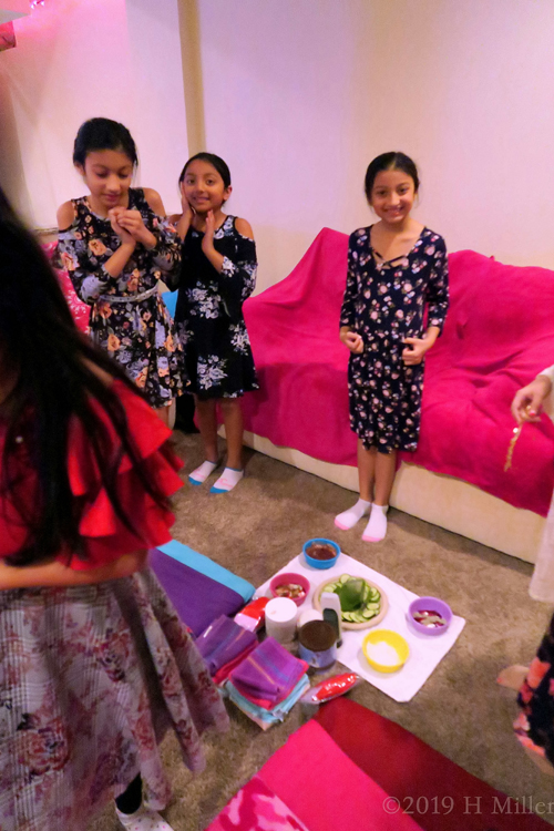 Kayla's 10th Spa Birthday Party In Home