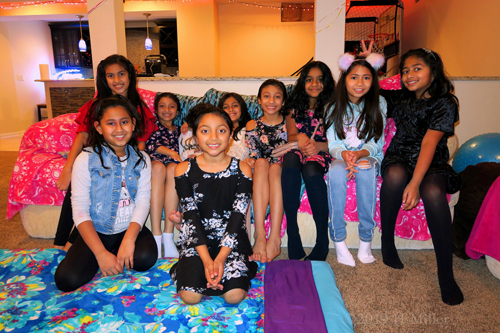 Kayla's 10th Spa Birthday Party In Home