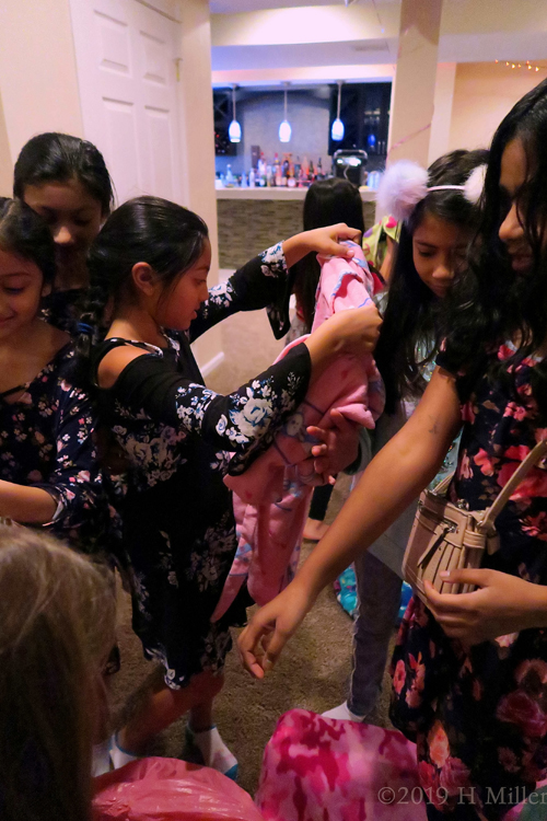 Kayla's 10th Spa Birthday Party In Home