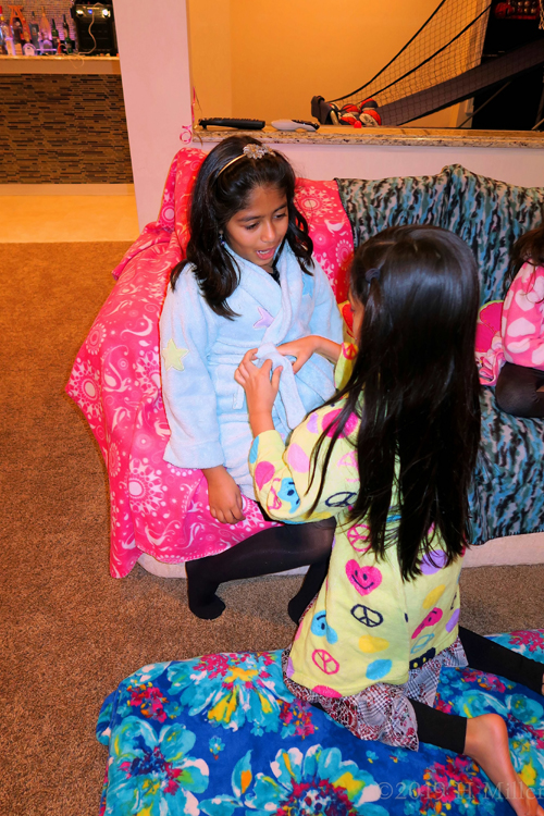 Kayla's 10th Spa Birthday Party In Home