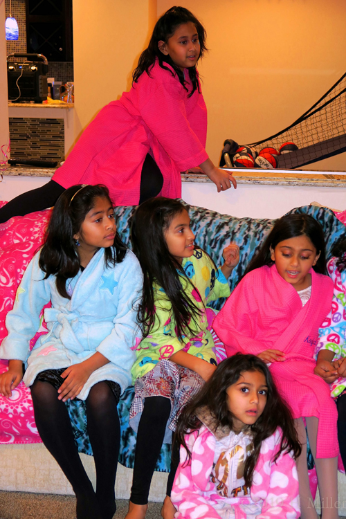 Kayla's 10th Spa Birthday Party In Home