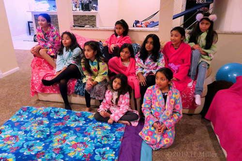 Kayla's 10th Spa Birthday Party In Home