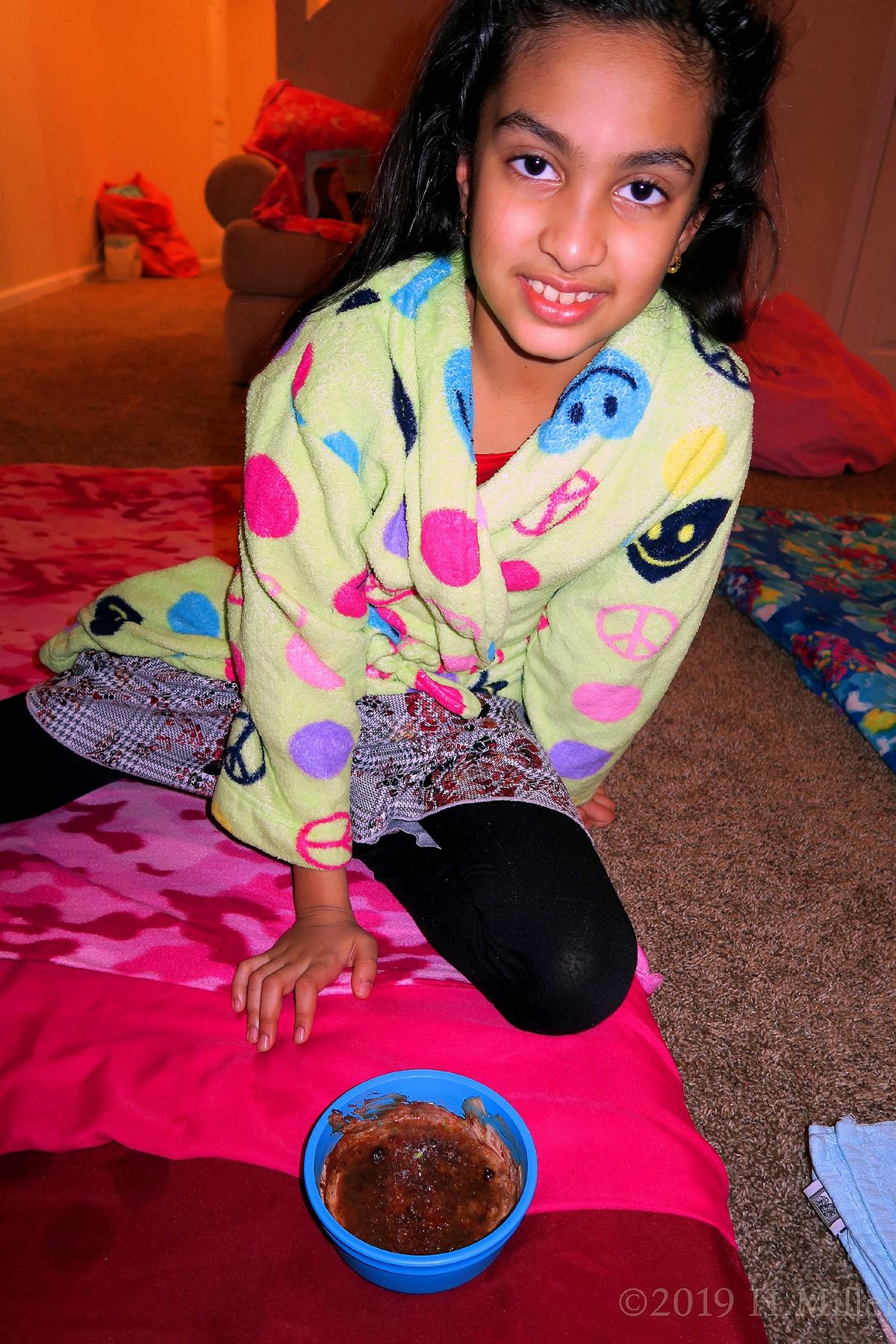 Kayla's 10th Spa Birthday Party In Home 