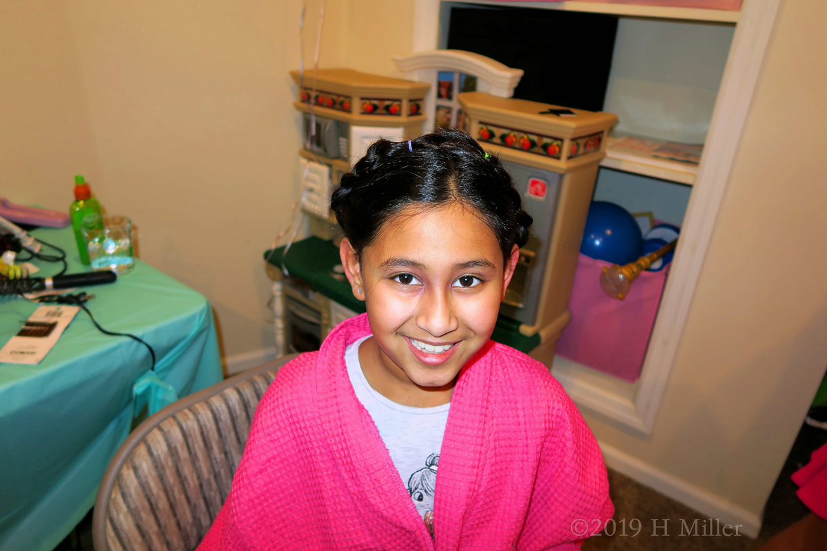 Kayla's 10th Spa Birthday Party In Home 
