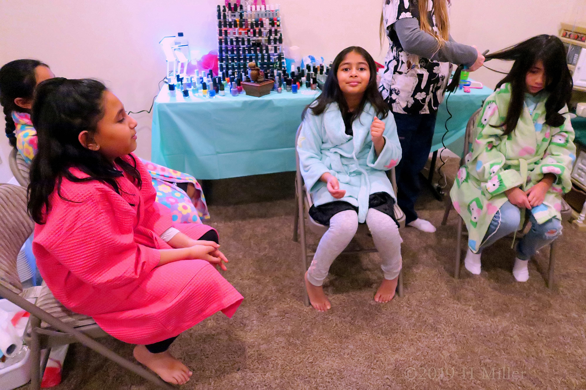 Kayla's 10th Spa Birthday Party In Home