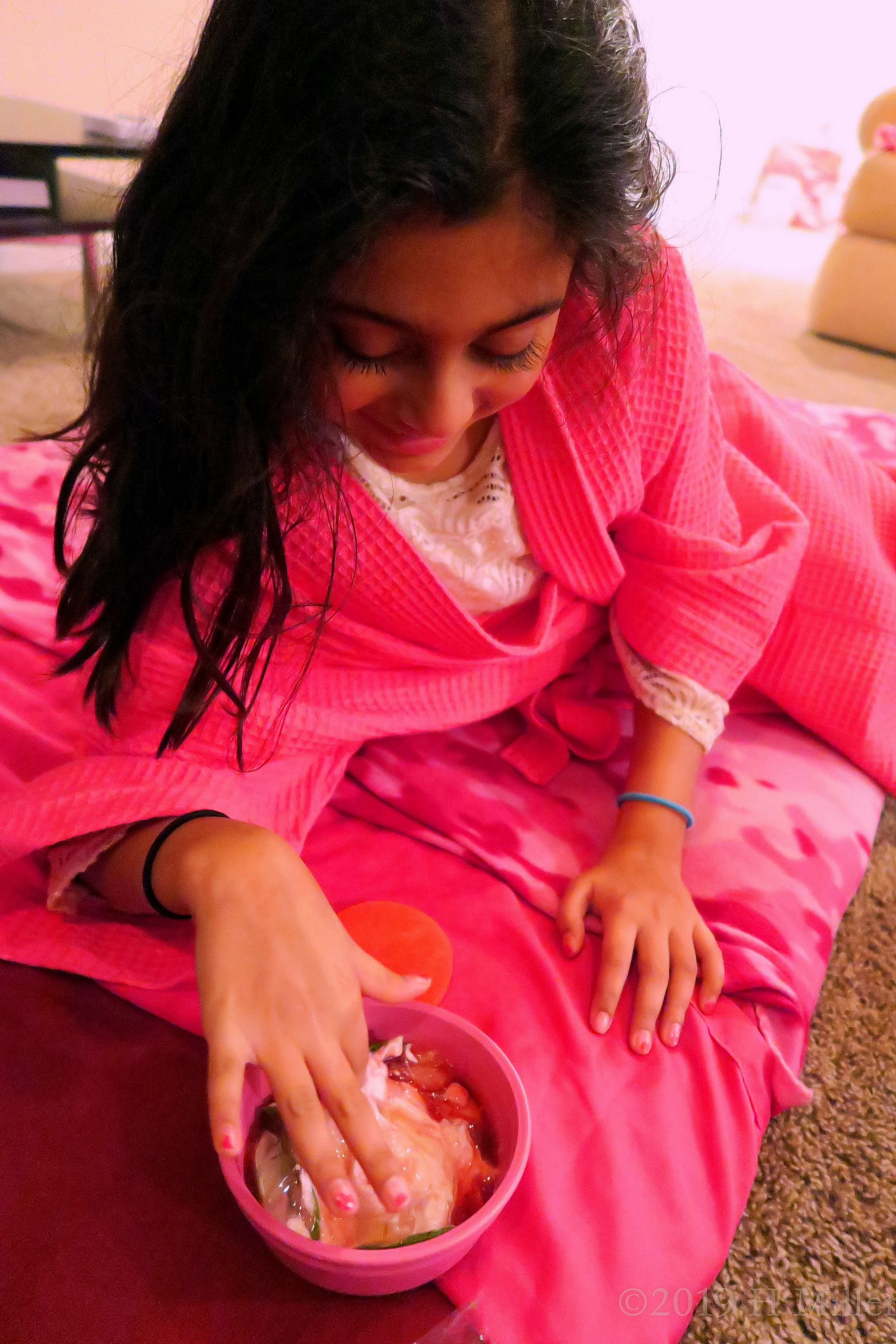 Kayla's 10th Spa Birthday Party In Home 