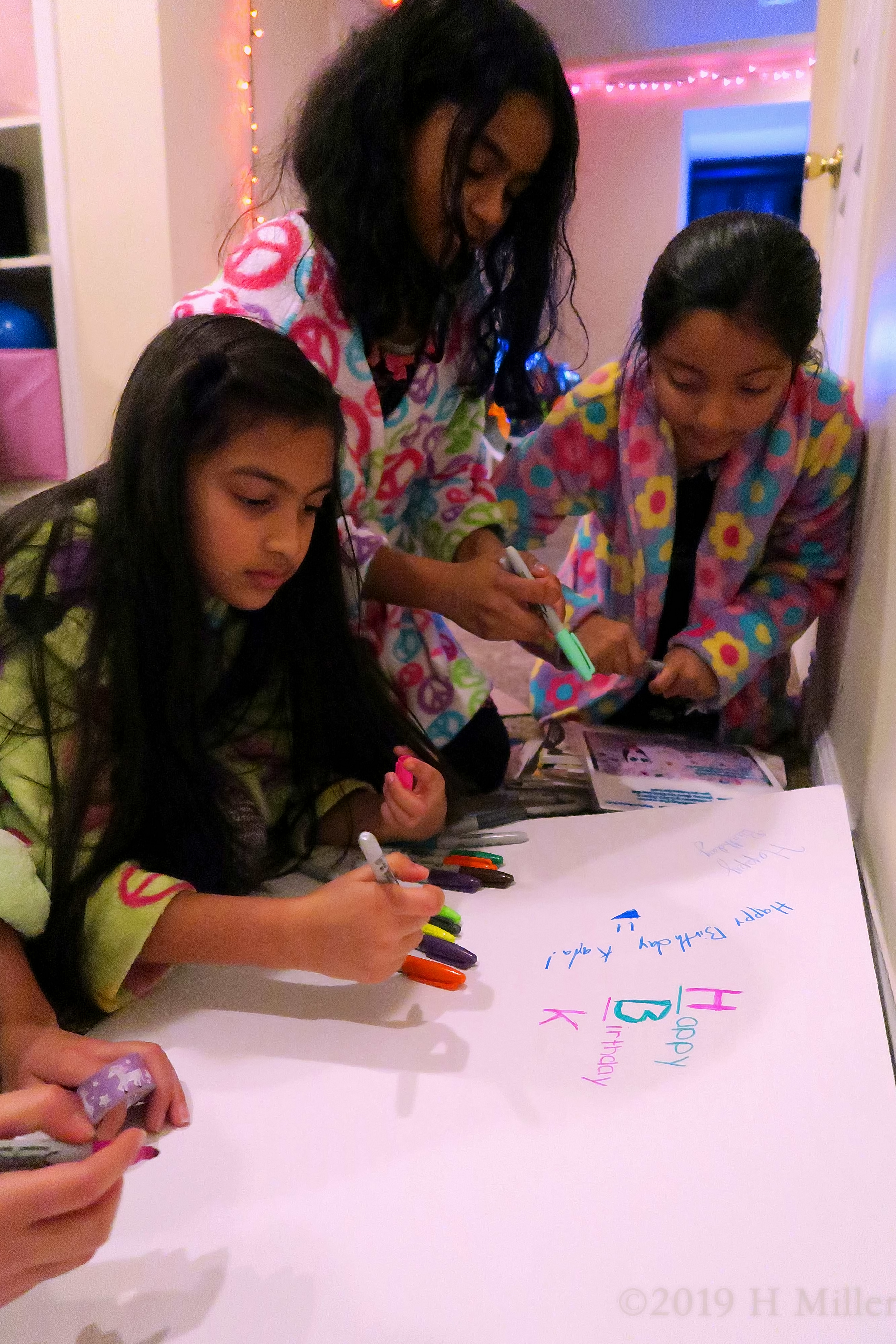 Kayla's 10th Spa Birthday Party In Home 