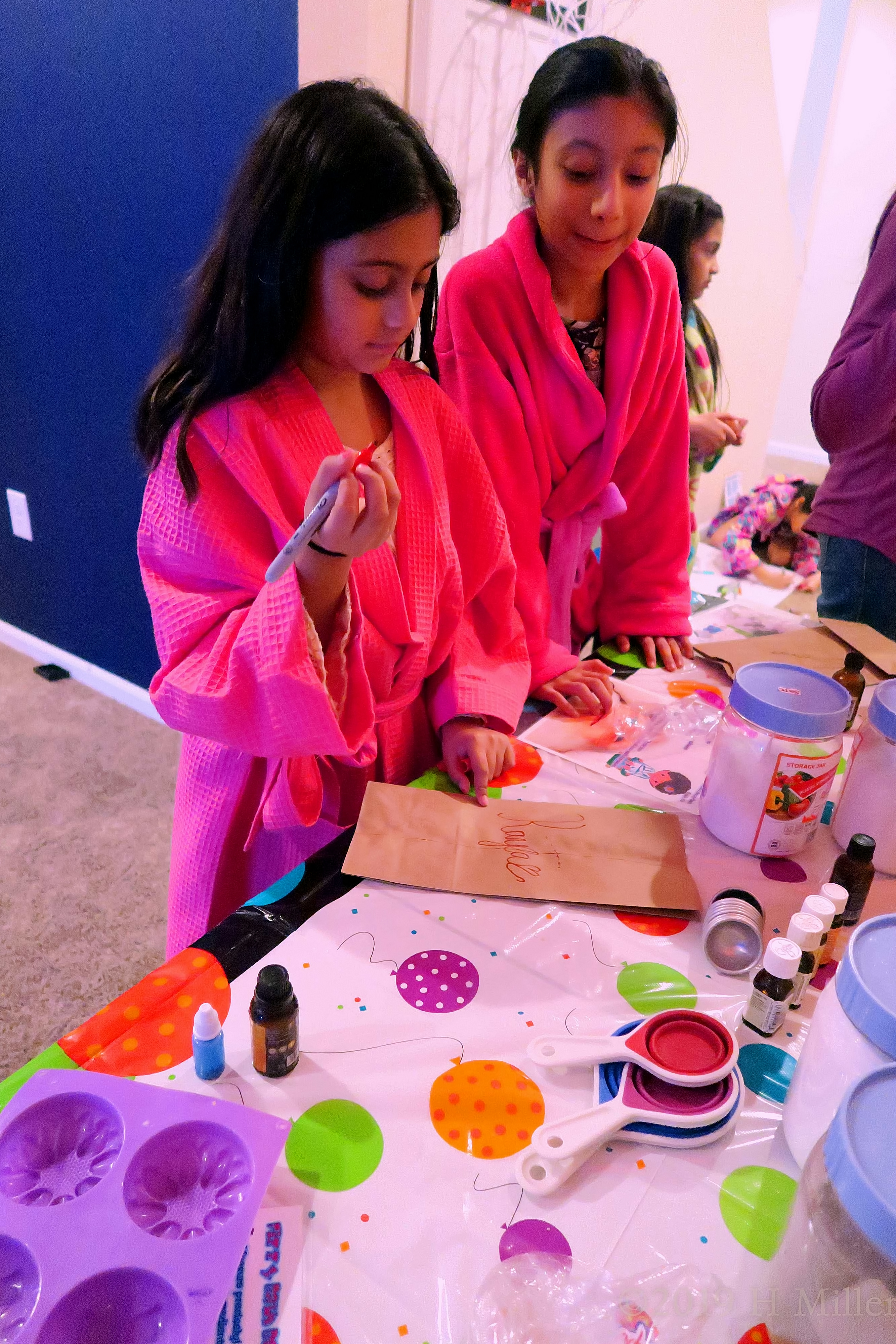 Kayla's 10th Spa Birthday Party In Home 