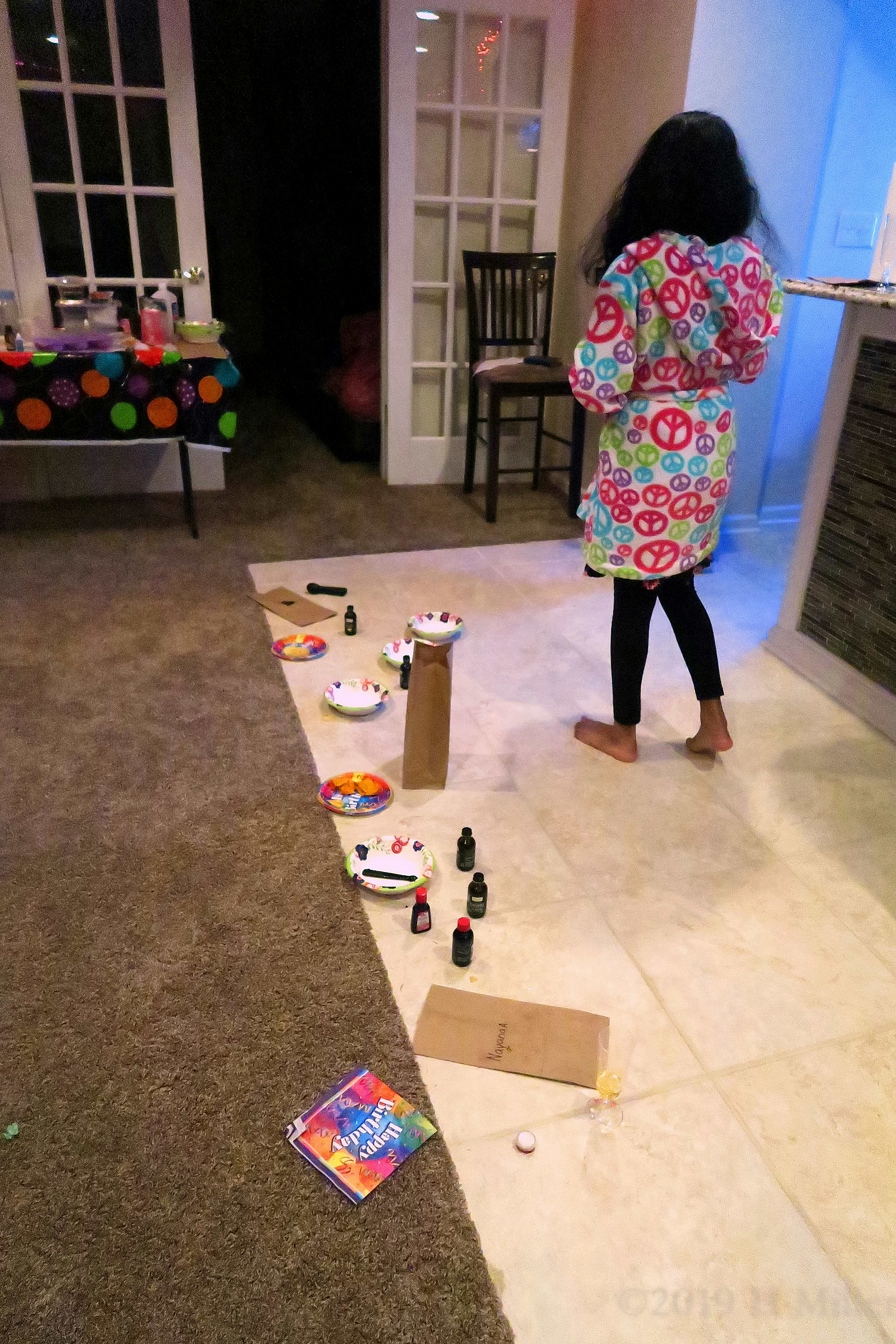 Kayla's 10th Spa Birthday Party In Home 