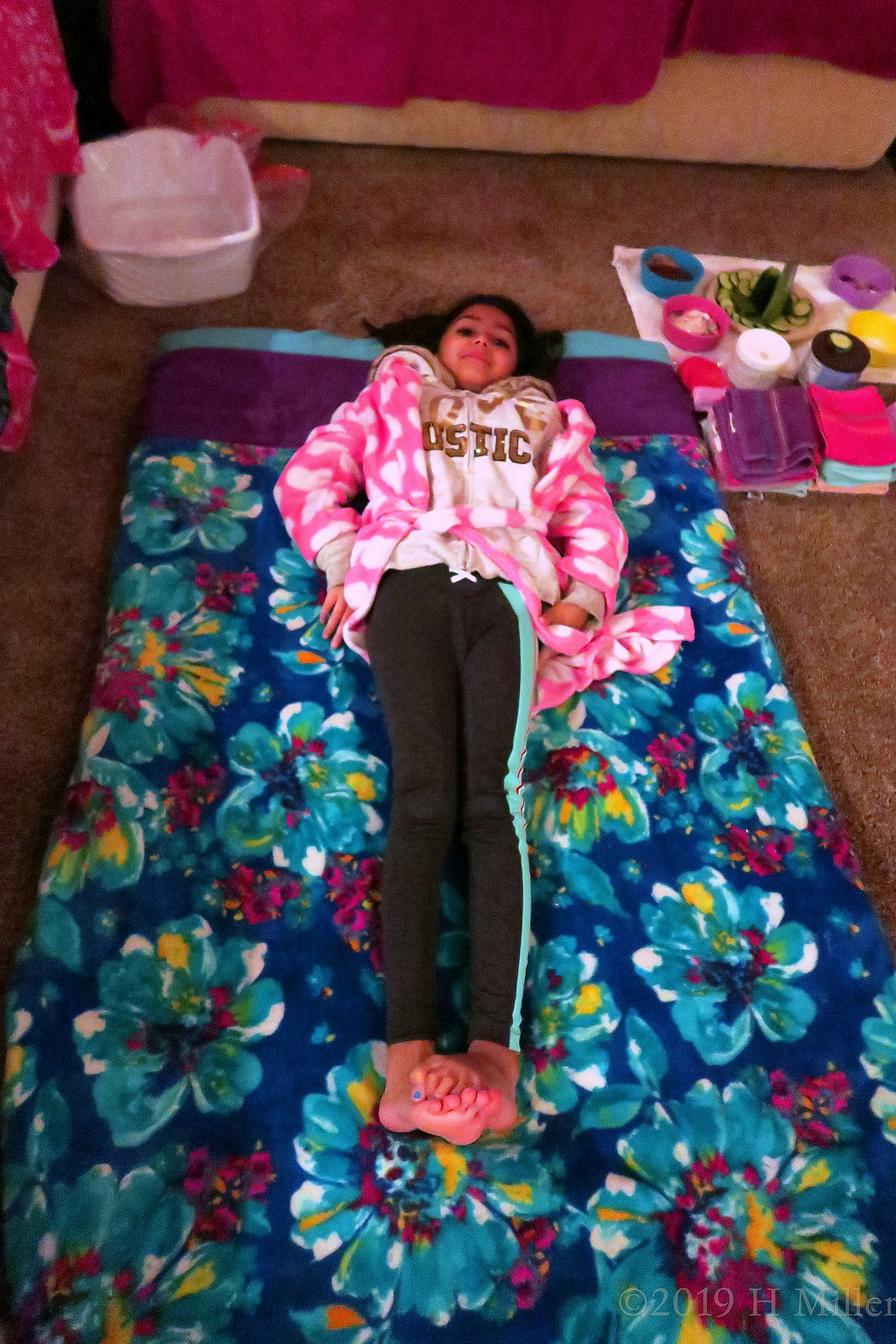 Kayla's 10th Spa Birthday Party In Home 