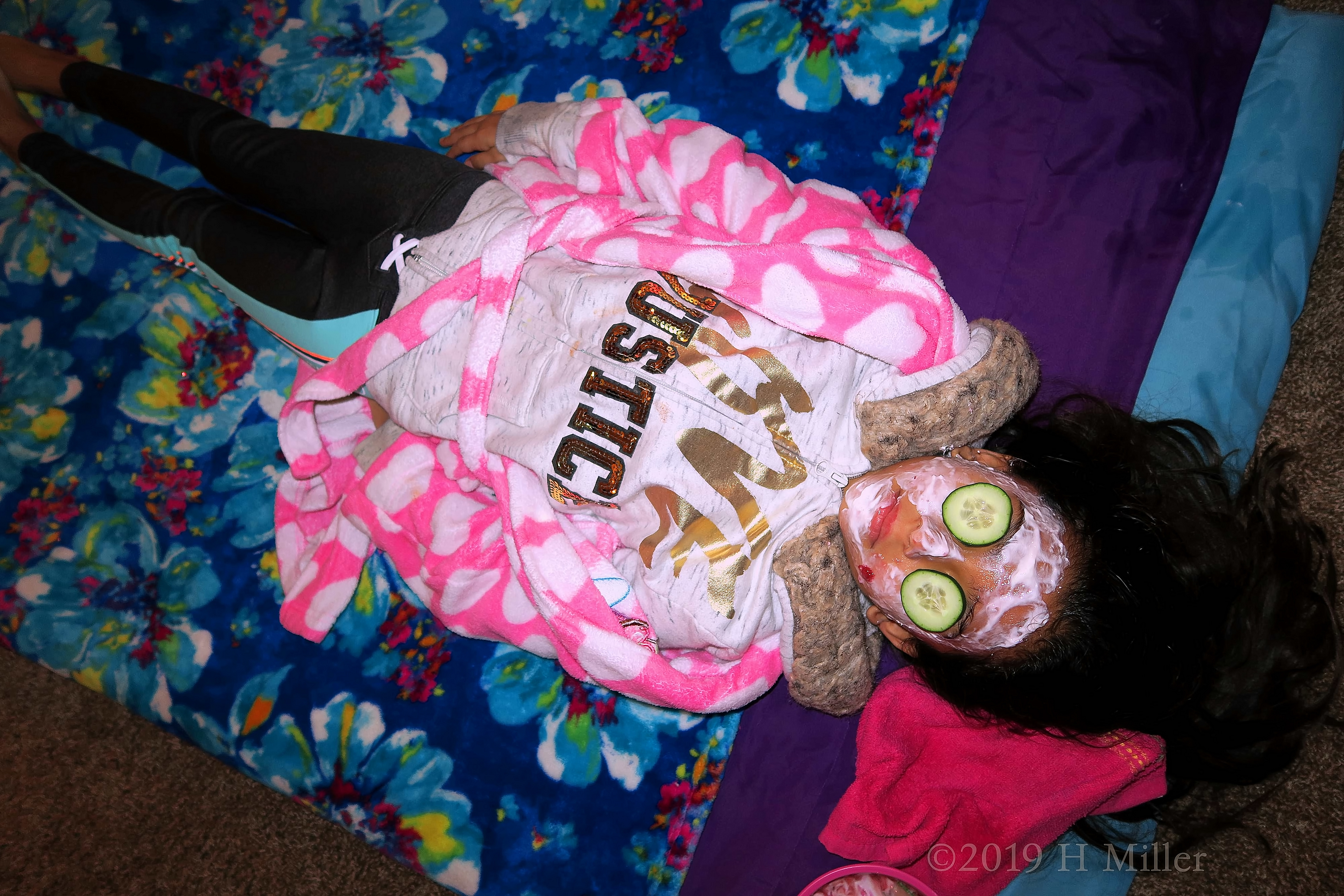 Kayla's 10th Spa Birthday Party In Home 
