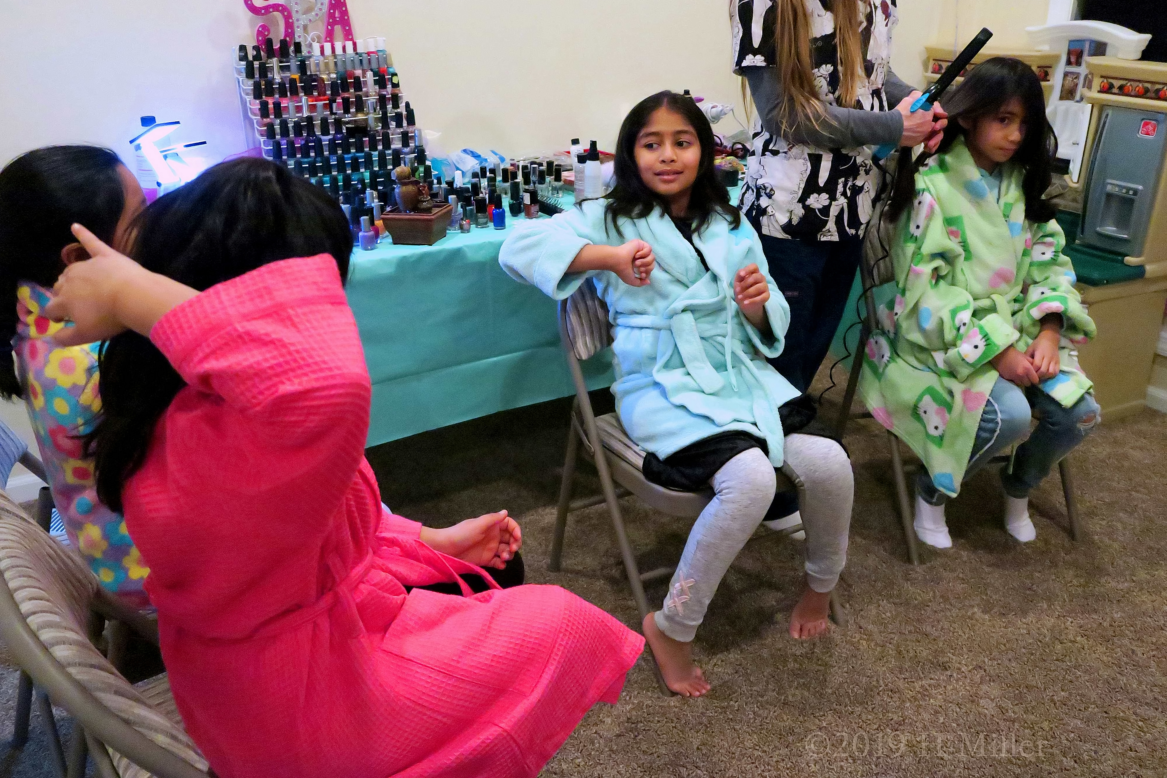 Kayla's 10th Spa Birthday Party In Home
